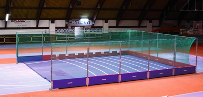 Hallen-Kugelstossanlage