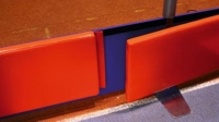 Detail von Hallen-Kugelstossanlage